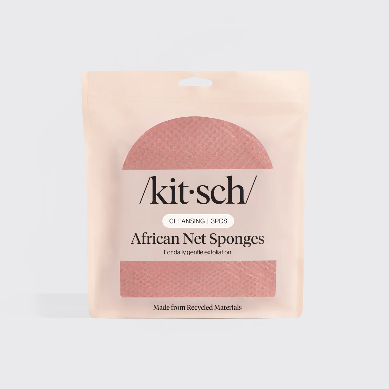 Berry Pink African Net Sponge - Image 2
