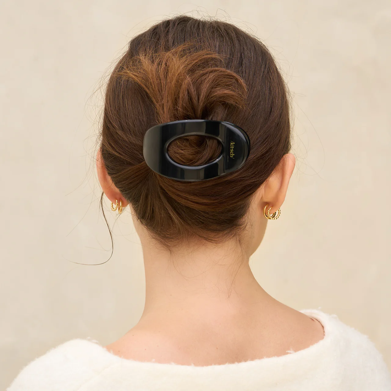 Black Flat Cloud Clip - Medium - Image 2