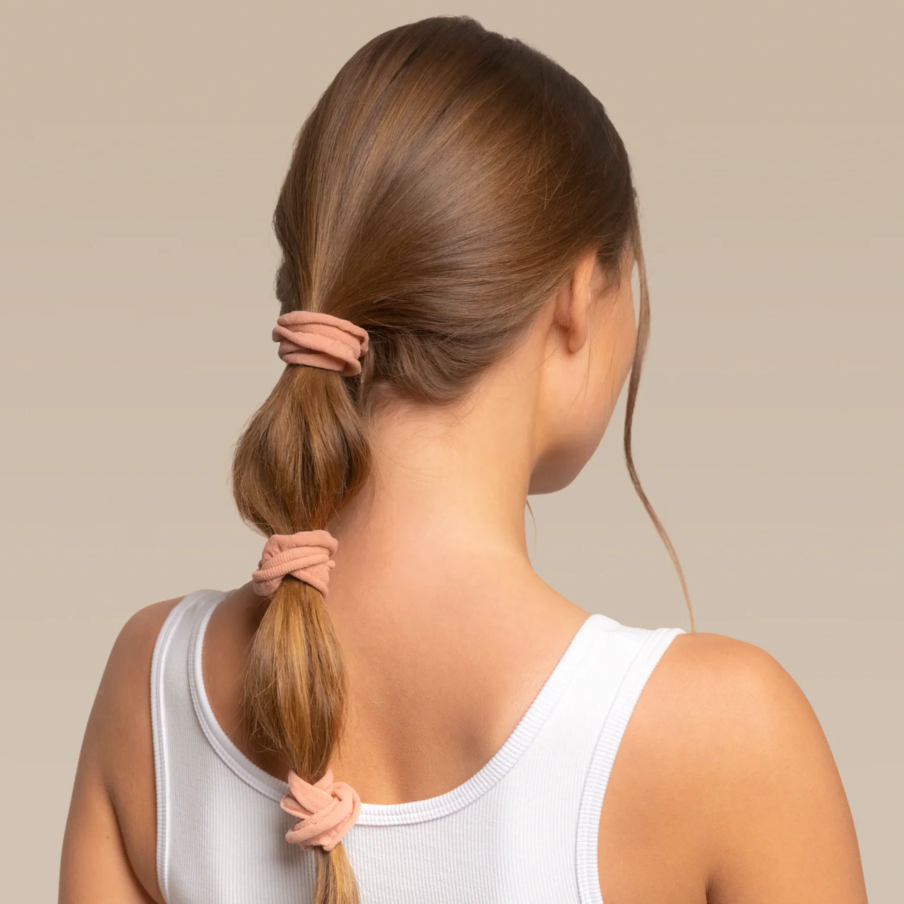 Blush Petal Hair Elastics - Image 2