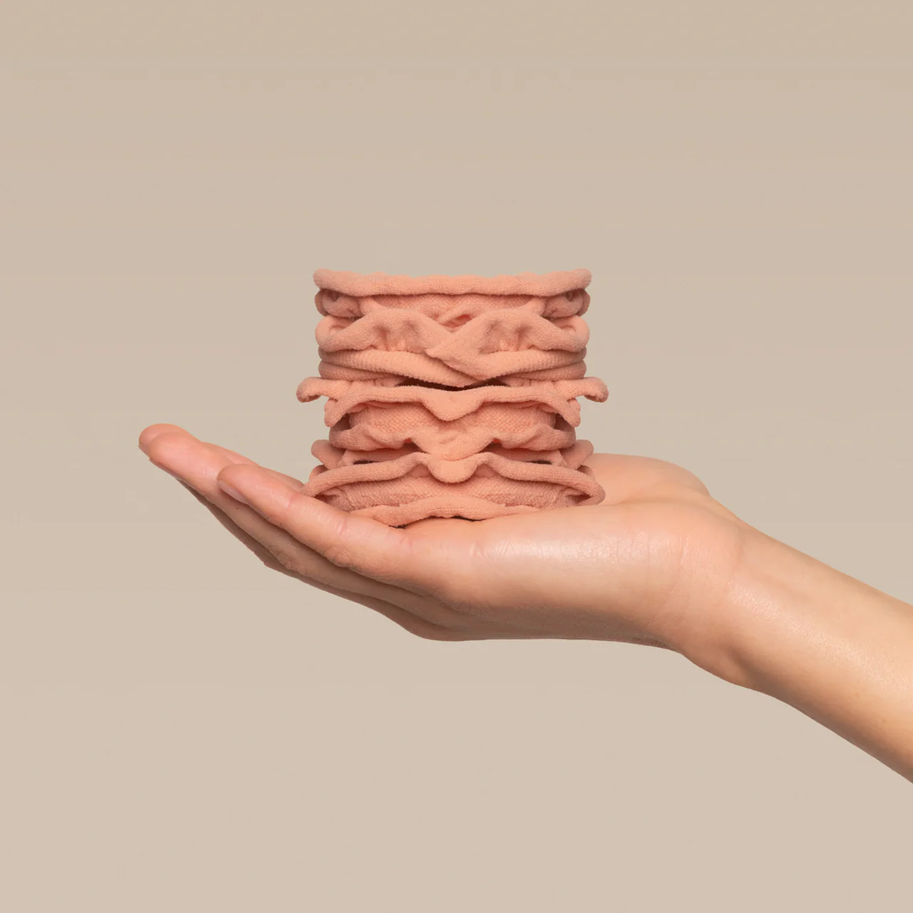 Blush Petal Hair Elastics - Image 5
