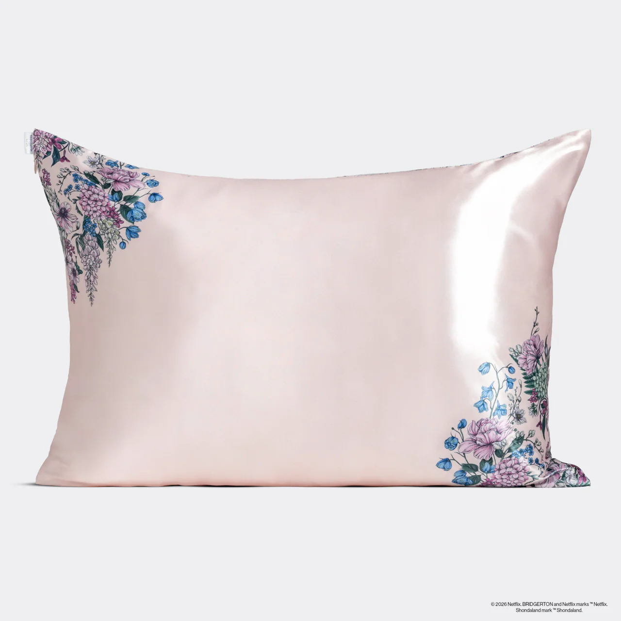 Bridgerton x Kitsch Satin Pillowcase in Wisteria - Image 3