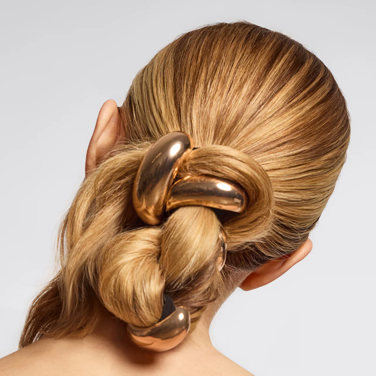 Gold Metal Cloud Cuff - Medium - Image 4