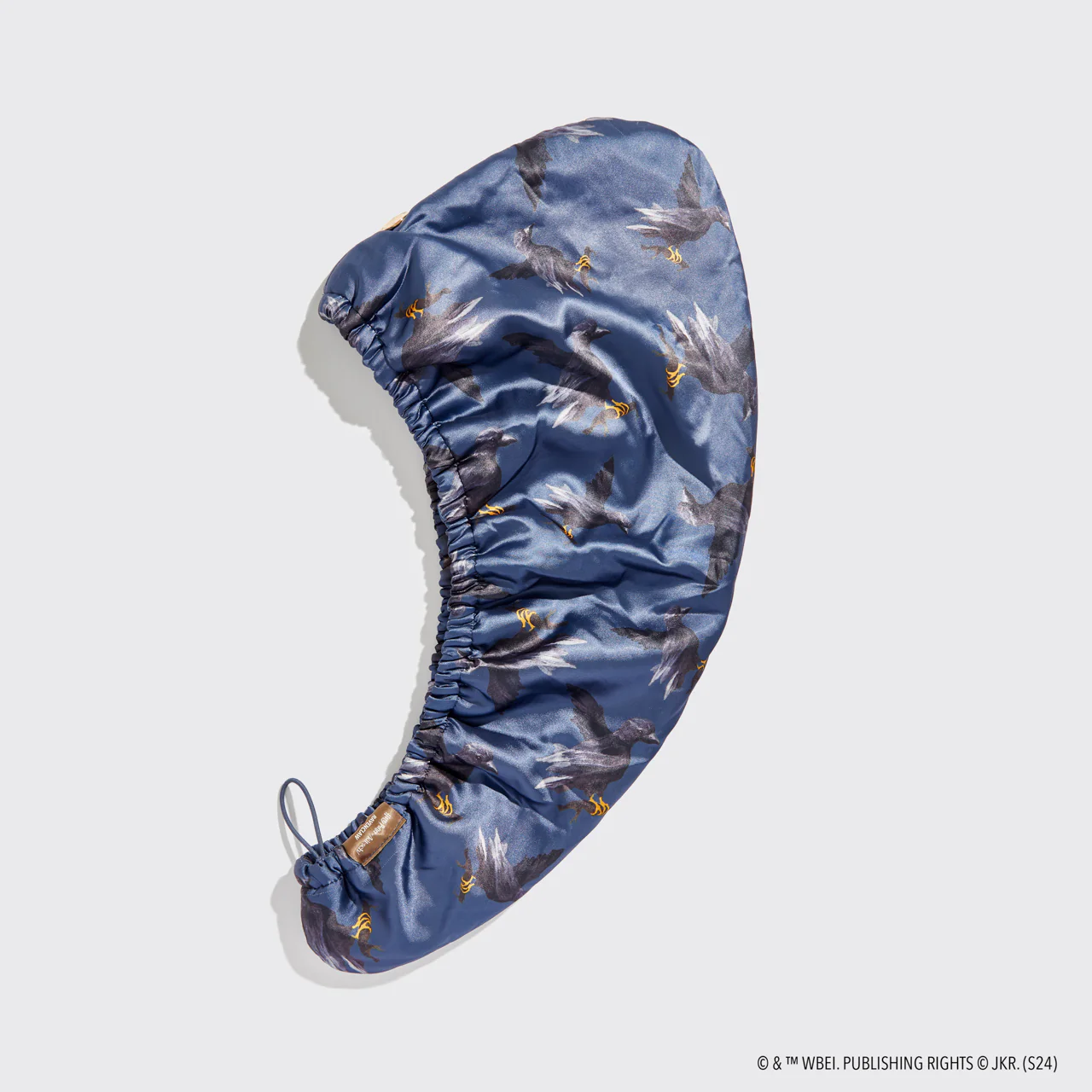 Kitsch x Harry Potter Satin Wrapped Hair Towel in Ravenclaw - Image 2