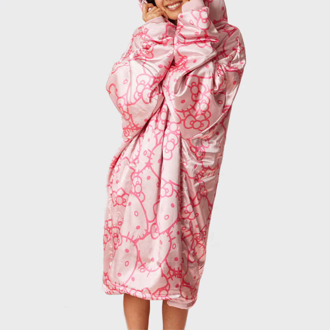 Kitsch x Hello Kitty Satin Glazey in Pink Kitty Faces - Image 4