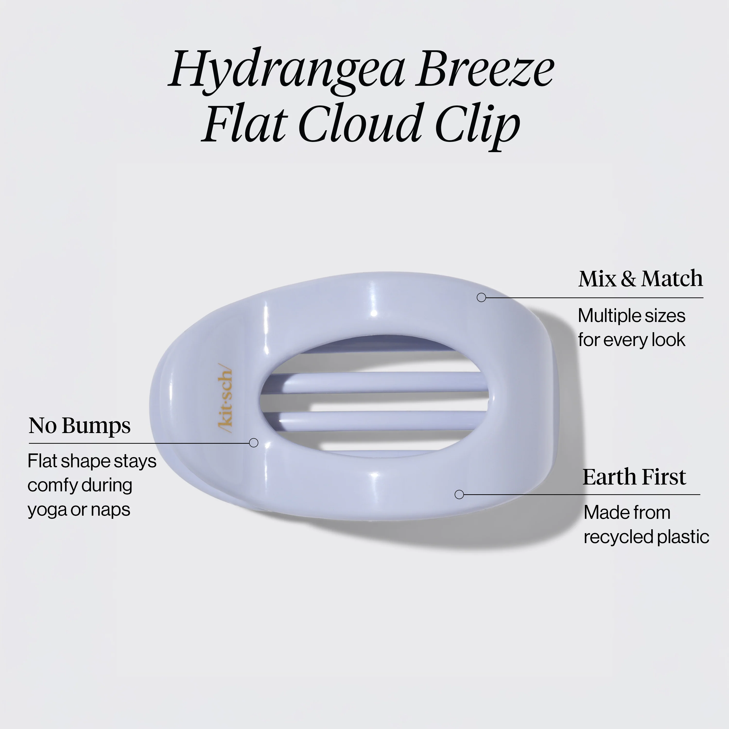 Hydrangea Breeze Flat Cloud Clip - Medium - Image 2
