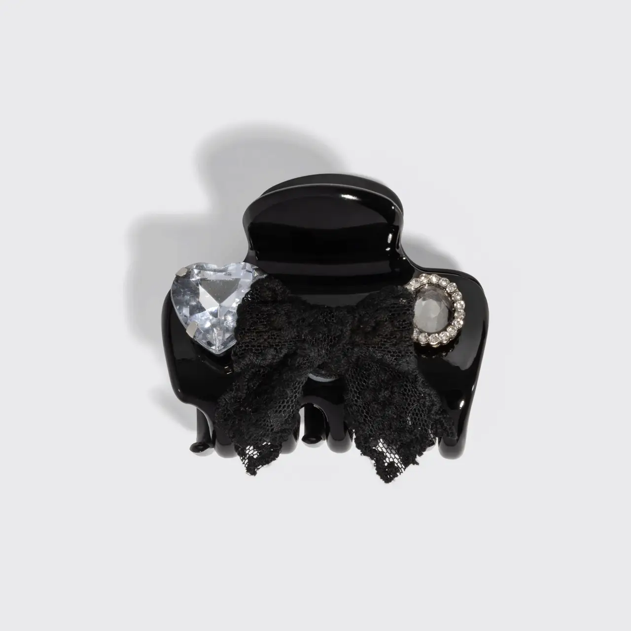 KitschPop™️ Cloud Clip & Charms in Vintage Black - Image 3