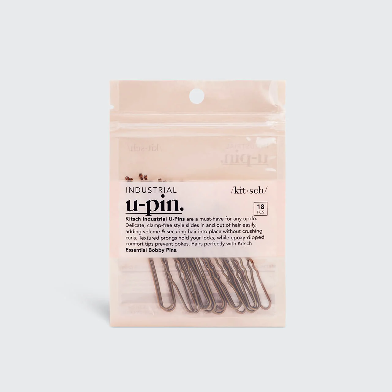 Brown U Pins 18pc Set
