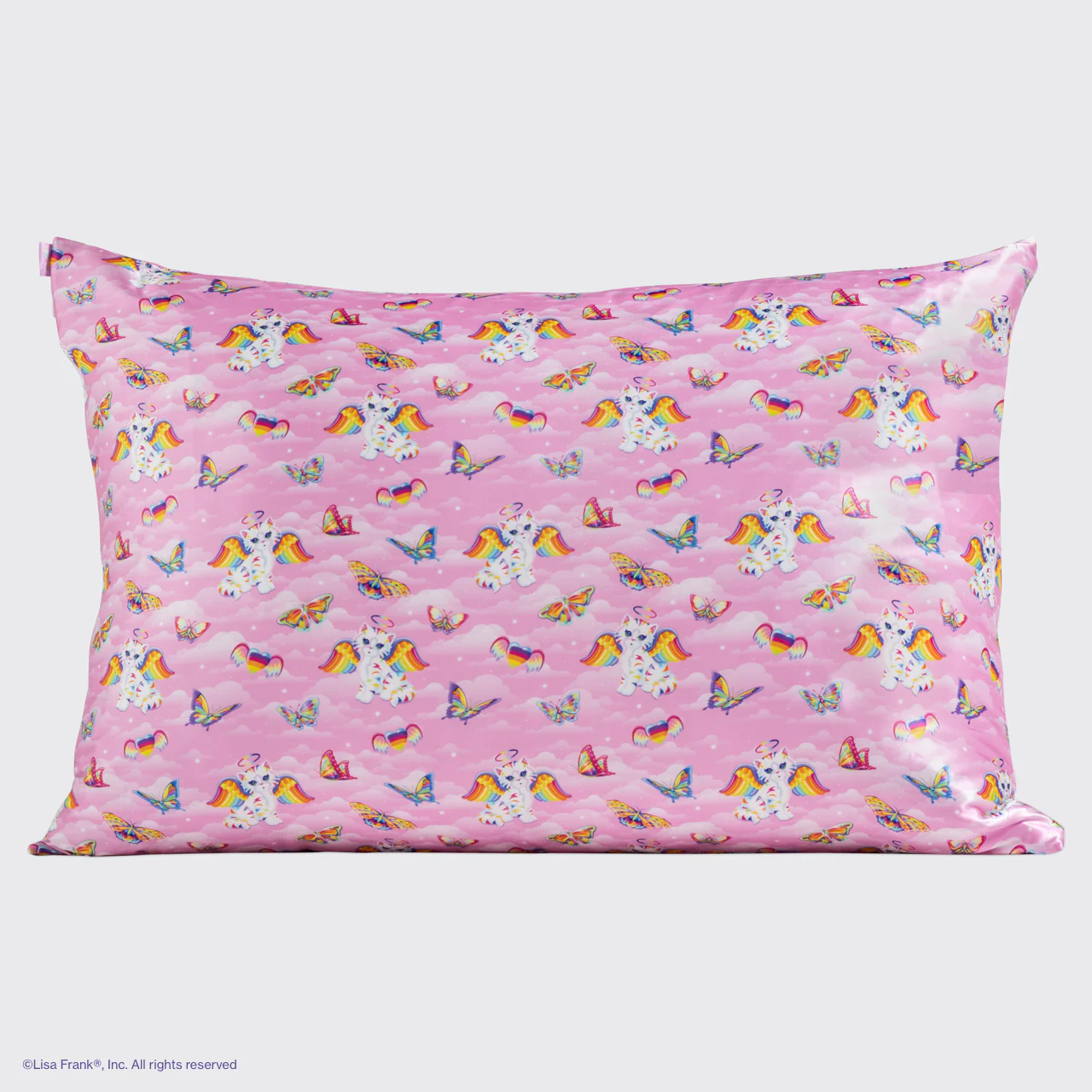 Lisa Frank x Kitsch Satin Pillowcase in Angel Kitty™ - Image 4