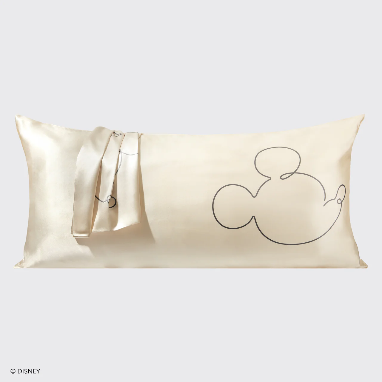 Kitsch x Mickey and Minnie Satin Pillowcase in Mr. Mouse - King - Image 2