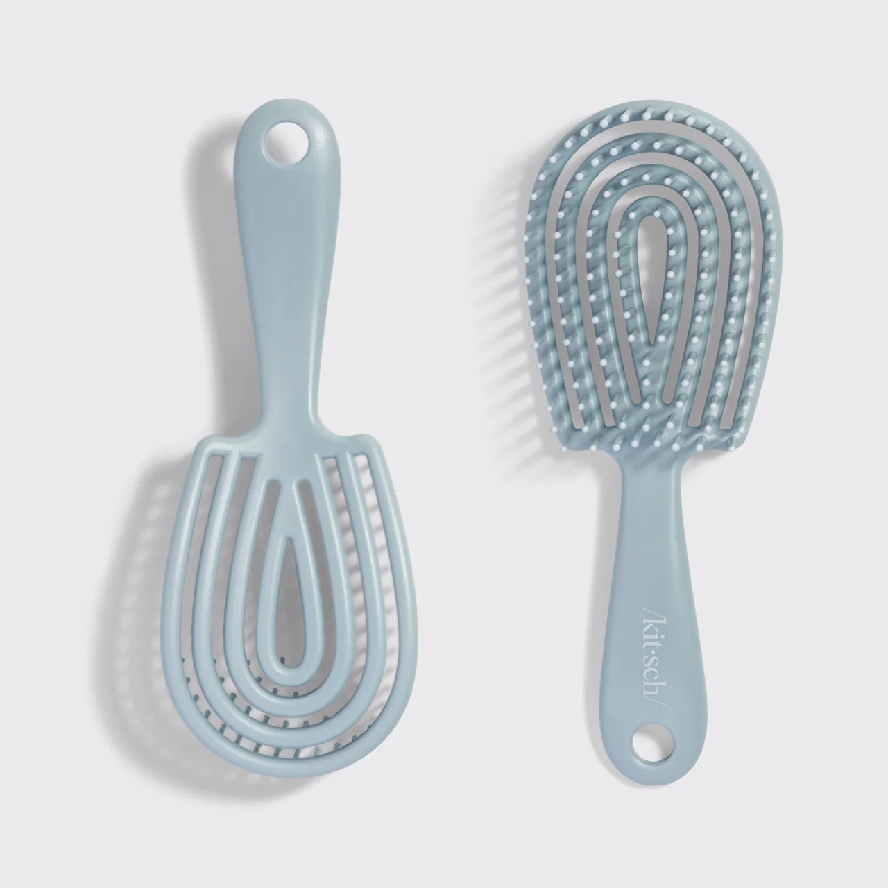 Haze Blue Detangling Flexi Brush - Mini - Image 6