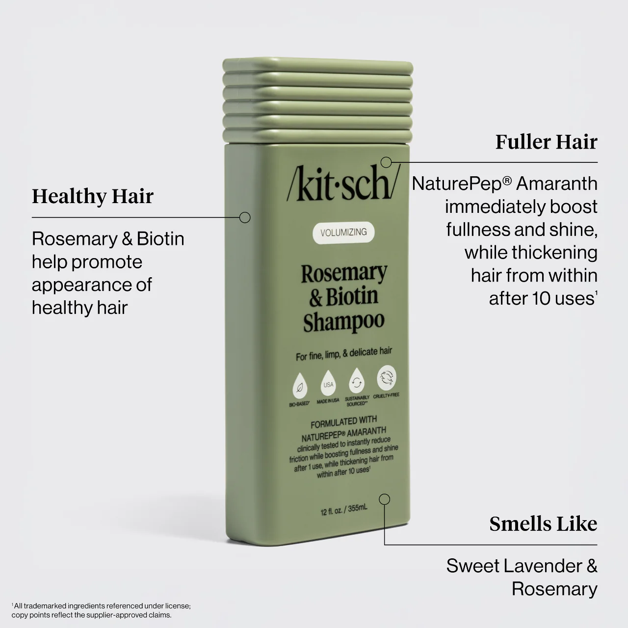 Rosemary & Biotin Volumizing Shampoo - Image 3