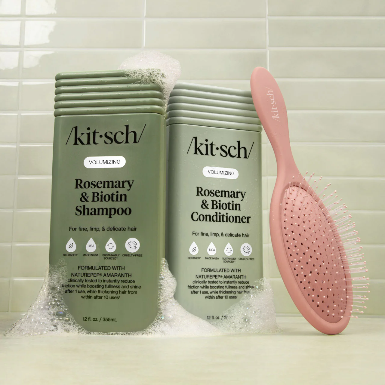 Rosemary & Biotin Volumizing Shampoo & Conditioner Combo - Image 8