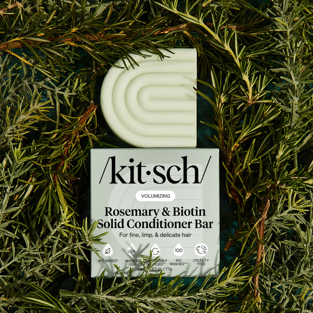 Rosemary & Biotin Volumizing Conditioner Bar - Image 5