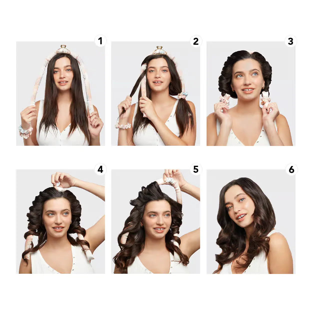 Satin Heatless Curling Set + Leave-In Conditioner Bundle - Image 4