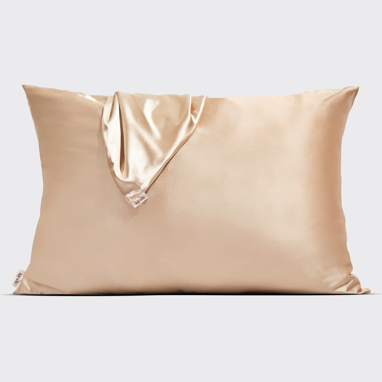 Satin Pillowcase in Champagne - Image 5