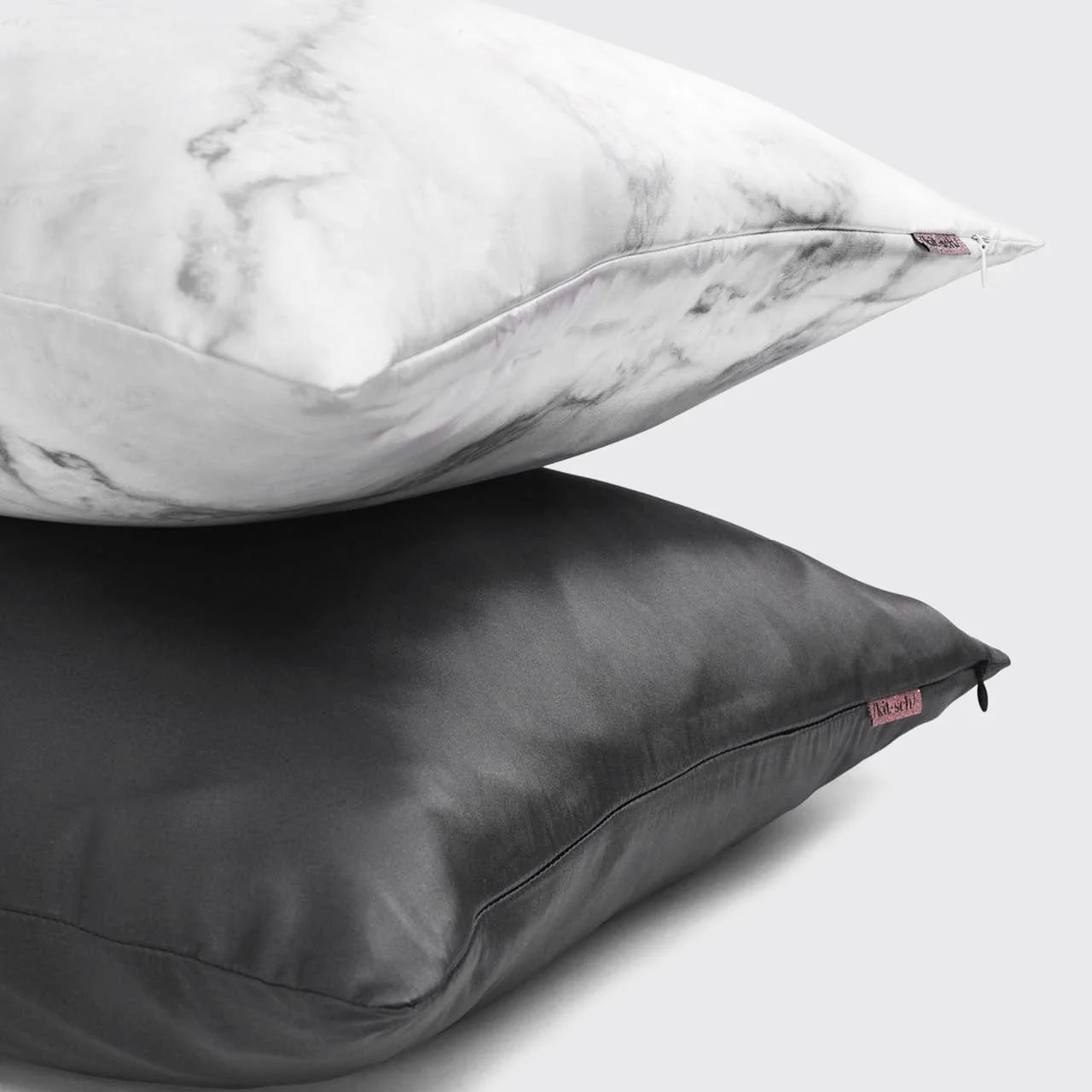 Satin Pillowcase in Charcoal - Image 4