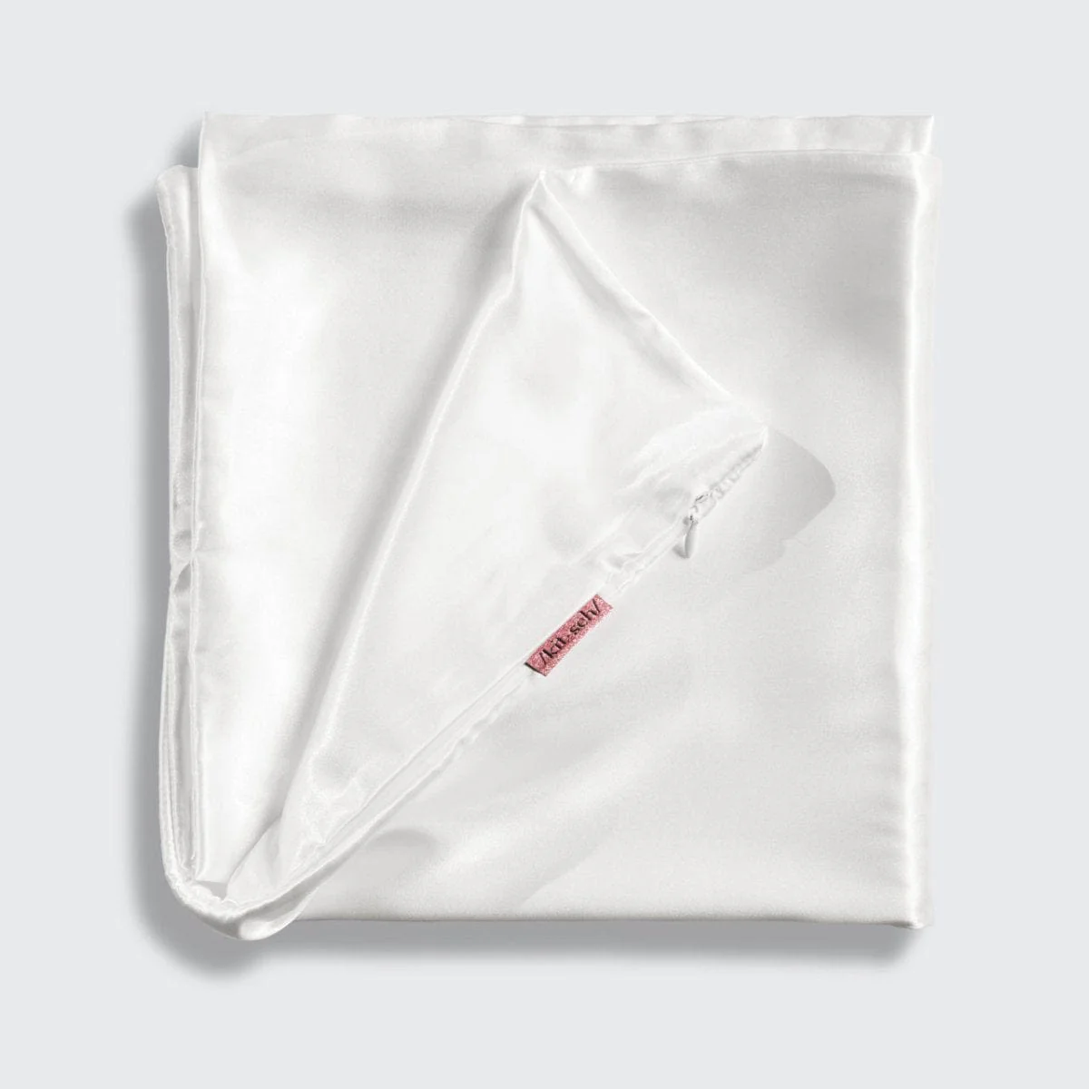 Satin Pillowcase in Ivory 4 Pack - King Bundle - Image 4