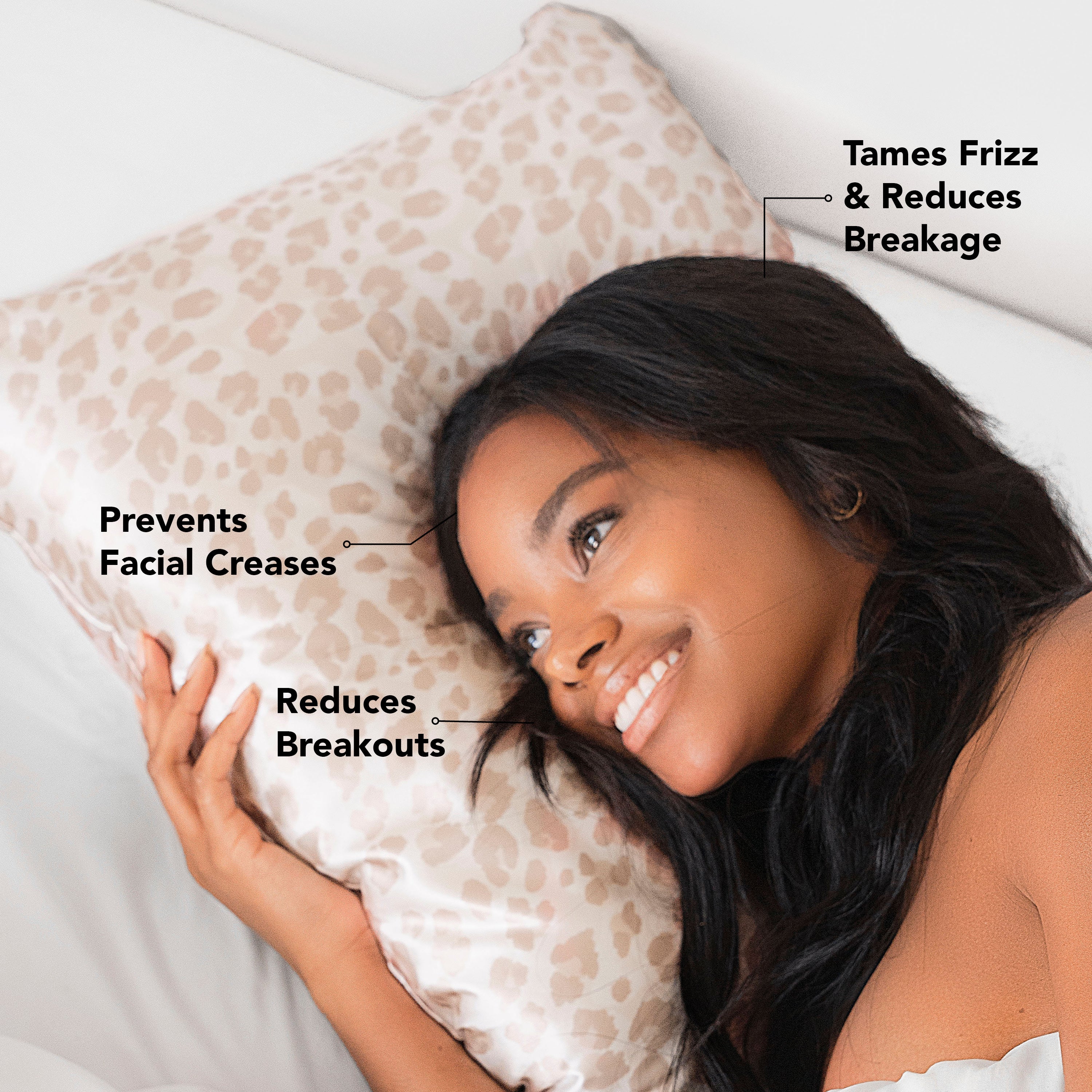 Satin Pillowcase in Leopard - Image 3