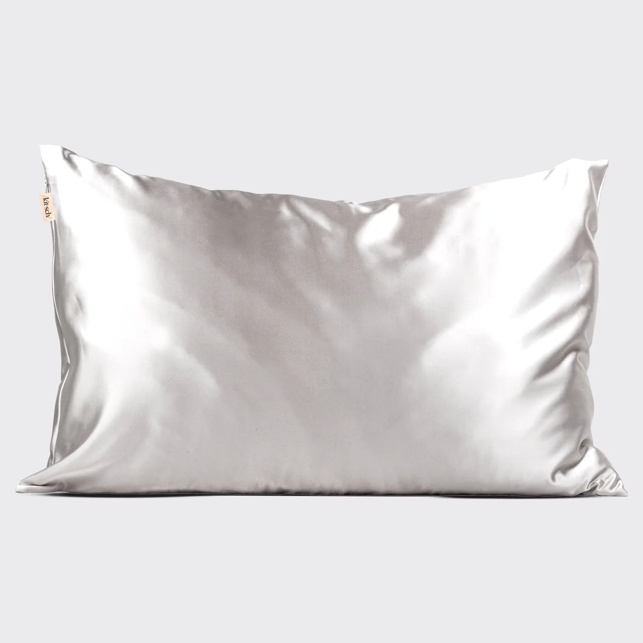 Satin Pillowcase in Silver - Image 3