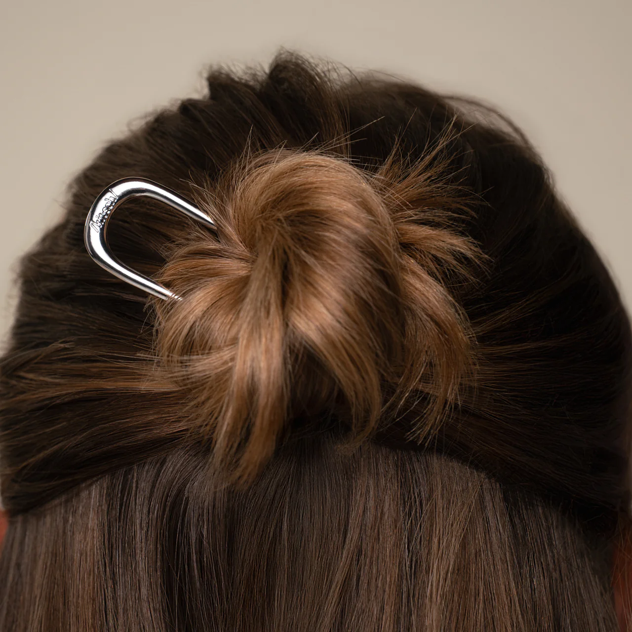 Silver Mini Metal French Hair Pin & Clips Set - Image 2
