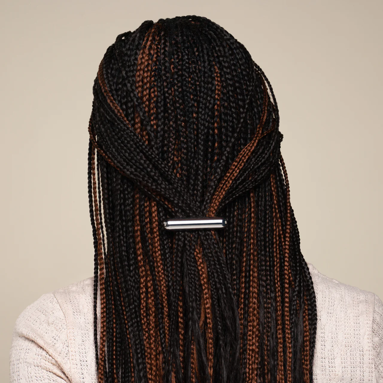 Silver Mini Metal French Hair Pin & Clips Set - Image 4