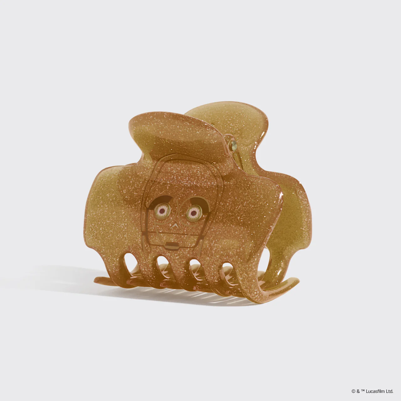 Star Wars™ & Kitsch Glitter Cloud Clip in C-3PO - Image 5