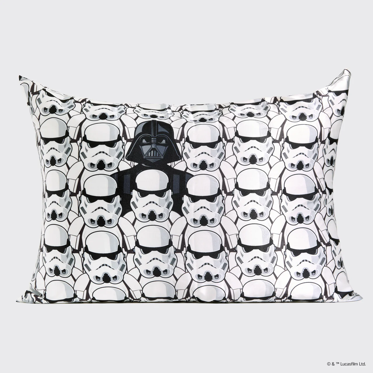 Star Wars™ & Kitsch Satin Pillowcase in Darth Vader & Stormtroopers - Image 2