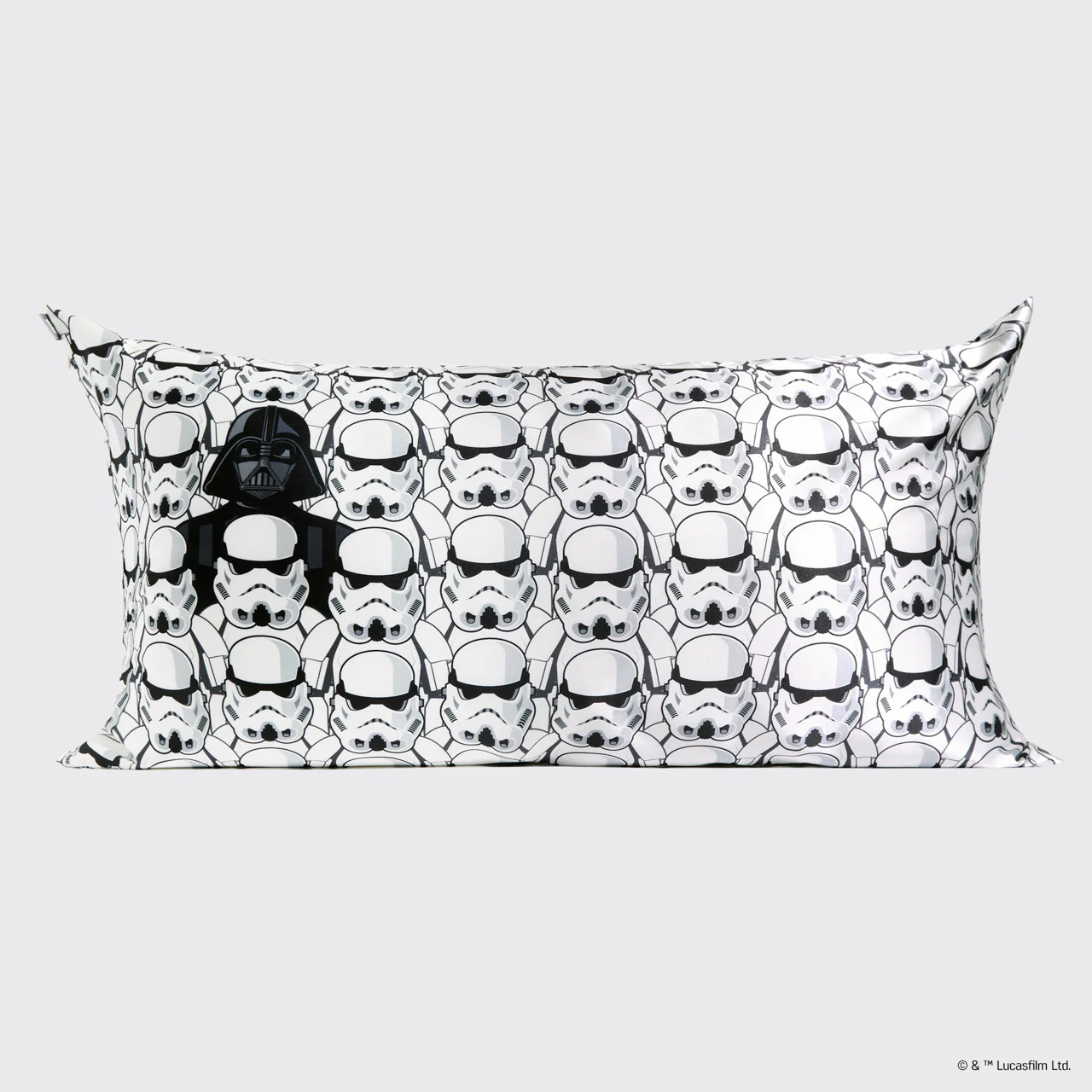 Star Wars™ & Kitsch Satin Pillowcase in Darth Vader & Stormtroopers - King - Image 2