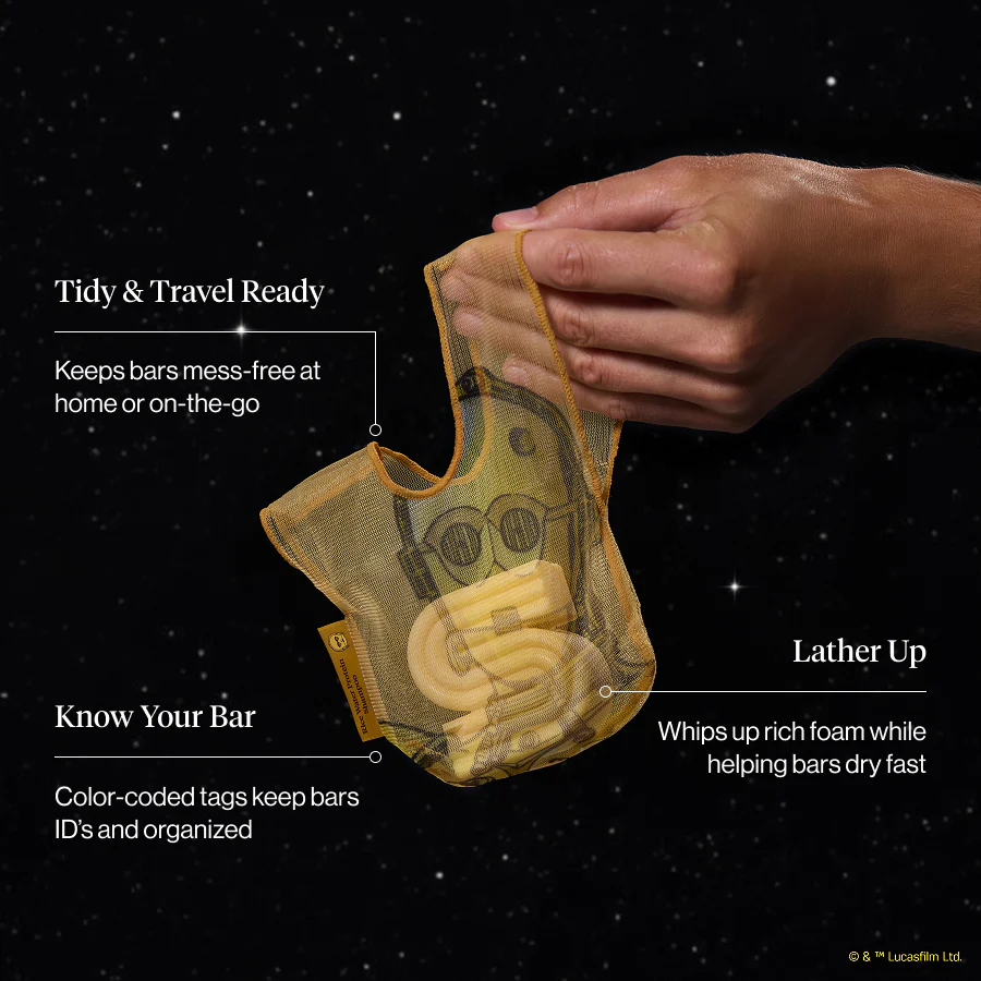 Star Wars™ & Kitsch Conditioner Bar Saver Bag - R2-D2 - Image 2