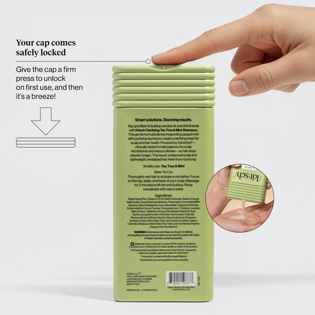 Tea Tree & Mint Clarifying Shampoo - Image 8
